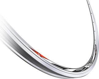 Jante Route Mach1 700x23c Double Paroi 36 Trous Argent