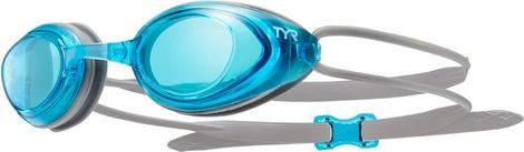 Tyr Black Hawk Swim Goggles Blue Grey