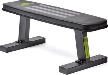 Banc de musculation Adidas réglable pour fitness Performance Flat Noir