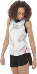 Salomon S/Lab Speed Tank Dames Wit/Rood