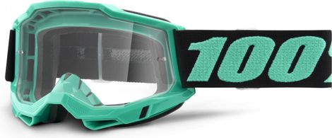 Masque 100% ACCURI 2 | Noir Vert Tokyo | Verres clairs