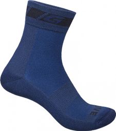 Pair of Gripgrab Merino Winter Blue Night Socks