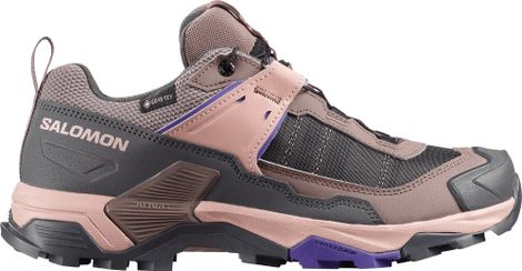 Salomon X Ultra 5 GTX Wanderschuhe Rosa Damen