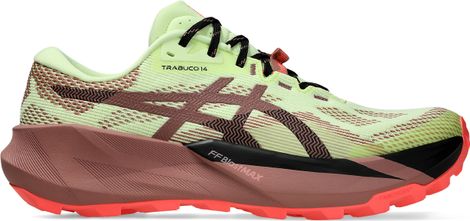 Asics Trabuco 14 Men's Trail Running Shoes - Yellow/Red