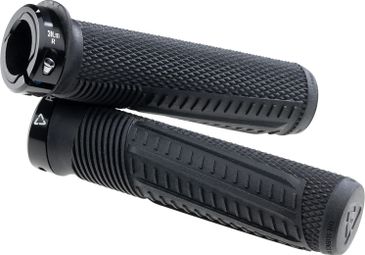 Leatt ReaFlex 6.0 Half Waffle 30 mm Handlebar Grips, Black