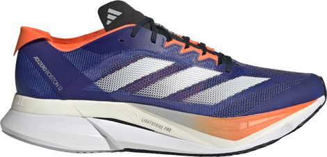 Chaussures adidas adizero Boston 12 Bleu Orange Homme