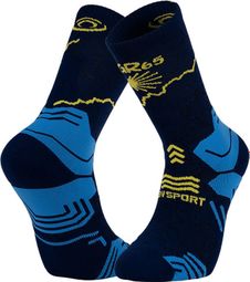 BV Sport Trek Collector GR65 Compostelle Haute Socks Blue/Yellow