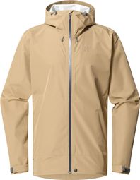 Haglöfs Rosson Proof Waterproof Jacket Brown Man