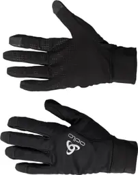 Paar Odlo Zeroweight Warme Winterhandschoenen Zwart Unisex