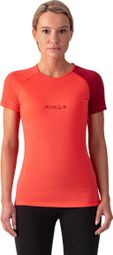 Damen Trikot AYAQ Biafo Merinos Salmon Orange S
