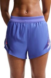 Nike AeroSwift 3in Split-Shorts, blau, Damen