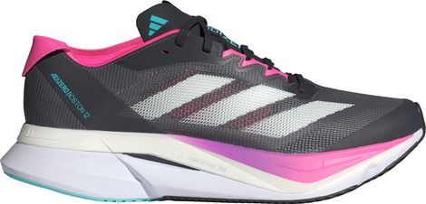 Schuhe adidas adizero Boston 12 Schwarz Rosa Damen