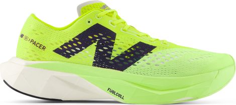 New Balance FuelCell SuperComp Pacer v2 hardloopschoenen Groen/Geel Heren