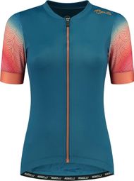 Maillot Manches Courtes Velo Rogelli Waves - Femme