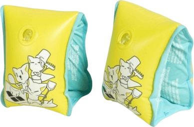 Brazaletes de natación Arena Friends amarillos para niños