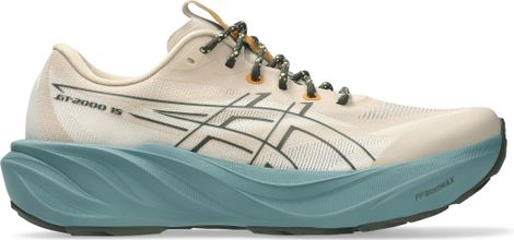 Chaussures Running Asics GT-2000 15 TR Beige/Bleu Homme
