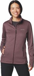 Chaqueta polar Columbia Park View para mujer Morado