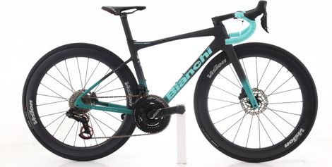 Produit reconditionné · Bianchi Specialissima Arkea Team Di2 12V · Noir / Vélo de route | Très bon état