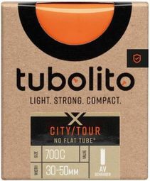 Tubolito X Tubo City Tour Cámara de aire 700c Válvula Schrader 40 mm