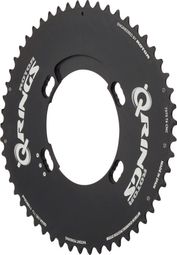 ROTOR QXL External Road Chainring 110mm BCD 4 Holes Black