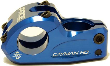 Potence Top Load Pride Cayman HD Diamètre Cintre 31.8mm Bleu