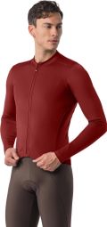 Castelli Espresso 2 Thermal Men's Long-Sleeve Jersey, Red