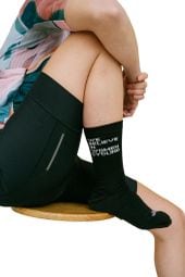 Chaussettes Mérinos Femme Wilma Margaux Noir