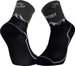 Chaussettes BV Sport Double GR Mid Noir