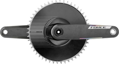 Sram Force Power E1 DUB Aero Crankset 50T 12S (Not Include) Black