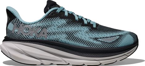 Hoka Clifton 9 GTX Zwart/Blauw Hardloopschoenen voor dames