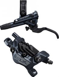 Shimano SLX M7120 4 zuigers Resin Geventileerde J-Kit Voorrem (zonder schijf) 95cm Zwart