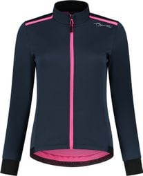 Veste Velo Hiver Rogelli Pesara - Femme - Bleu/Rose