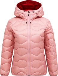 Peak Performance Helium Down Hood Roze Damesjas