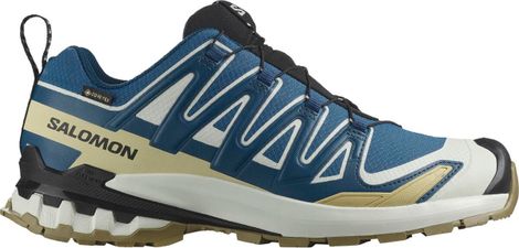 Salomon XA Pro 3D v9 GTX Trailrunning-Schuhe Blau/Beige Herren