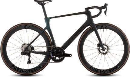 Cube Agree C:62 SLT Rennrad Shimano Dura-Ace Di2 12S 700 mm Schwarz Schillernd Grün 2026