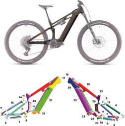 Kit de protection sur-mesure Cube Stereo Hybrid One44 - 2025 - M - Mat