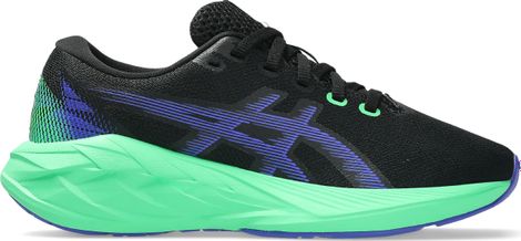 Asics Novablast 5 GS hardloopschoenen zwart/blauw/groen voor kinderen