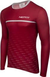 Maillot MTB de manga larga rojo