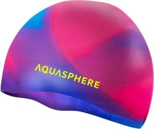 Aquasphere Sili Cap Schwimmkappe Violett / Rosa