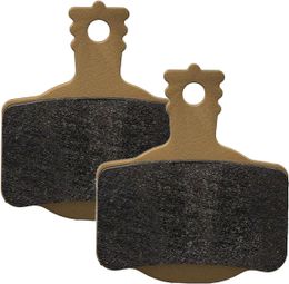 Ein Paar Magura MDP 7 Gold/Gelb-Bremsbeläge für MT mit 2 Kolben