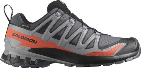 Chaussures Trail Salomon XA Pro 3D v9 GTX Gris/Rouge Homme