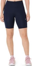 Cuissard Taille Haute Asics Road 8in Bleu Femme