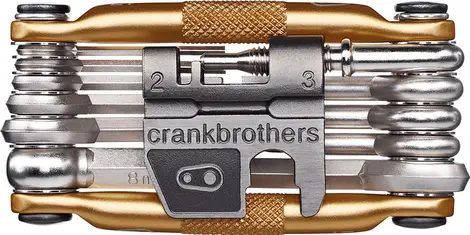 CRANKBROTHERS Multi-Tools M17 17 functions Gold