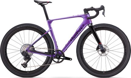 Bicicletta gravel Wilier Triestina Rave SLR ID2 con Sram Rival XPLR AXS 13S, 700 mm, viola neon, 2026