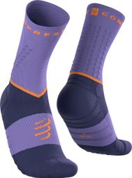 Compressport Ultra Trail V2.0 Socks, Purple/Blue