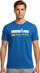Heren Royal Blue Ironman Kalmar Korte Mouw T-Shirt