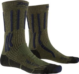 Chaussettes X-Socks TREK X CTN Vert/Bleu