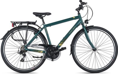 VTC Homme 28'' Ravenna 50 Vert V-Brakes 21 Vitesses TC 48 cm DaCapo