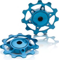 XLC PU-A02 pulleys from 8 to 11V Blue