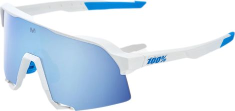 100% Hypercraft XS Brille - Metallisch matt glänzend - Dunkelviolette Gläser